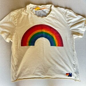 Aviator Nation rainbow tee
